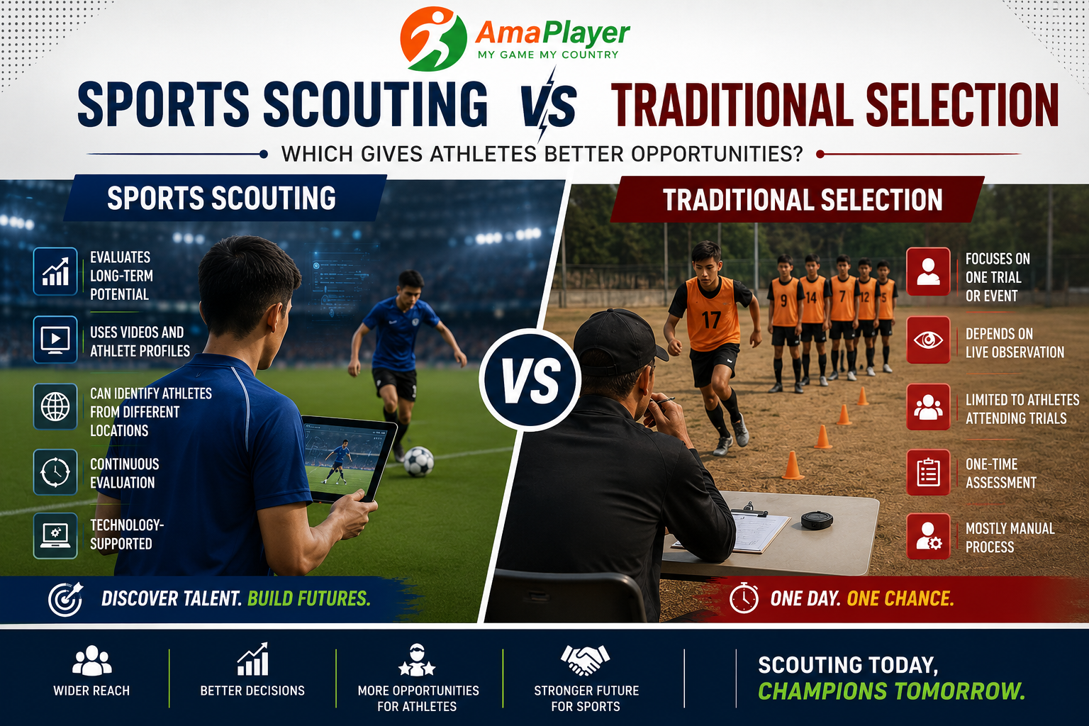 Sports Scouting vs Traditional Selection: Which Gives Athletes Better Opportunities?