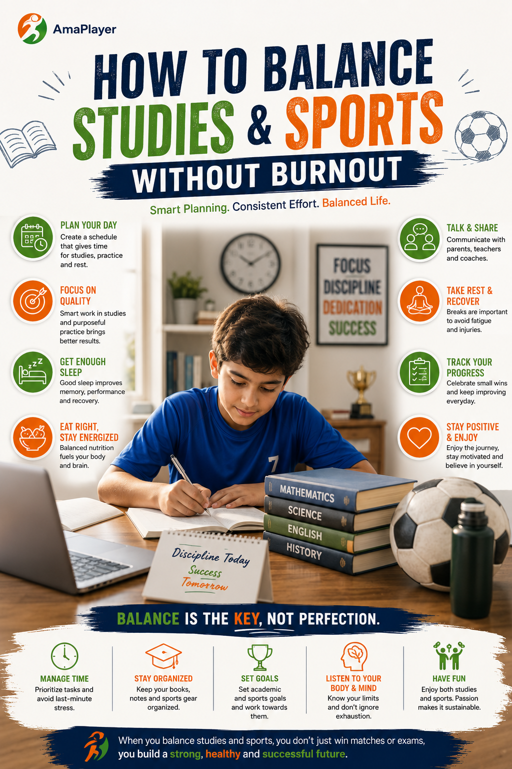How to Balance Studies and Sports Without Burnout
