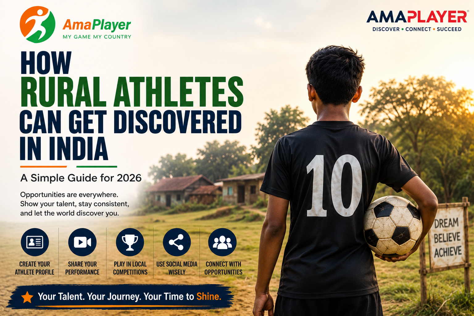 How Rural Athletes Can Get Discovered in India: A Simple Guide for 2026