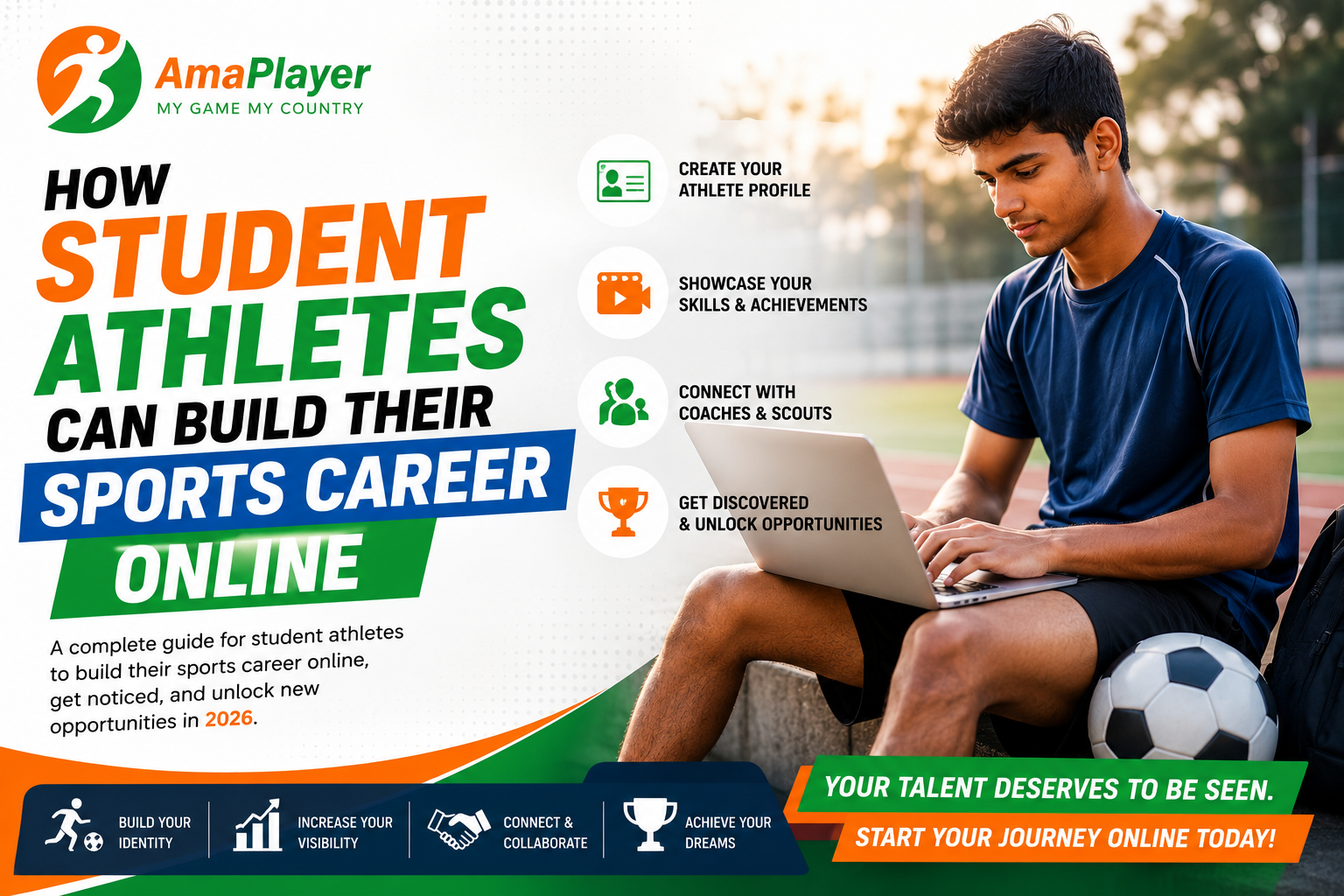 How Student Athletes Can Build Their Sports Career Online in 2026