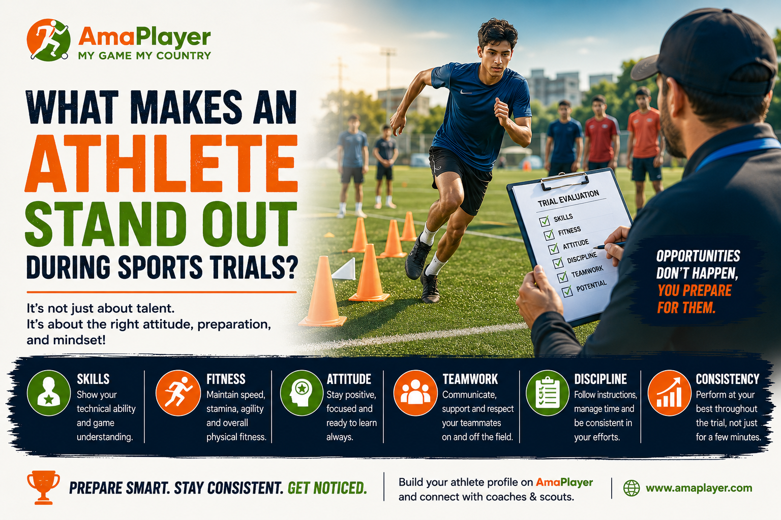What Makes an Athlete Stand Out During Sports Trials?