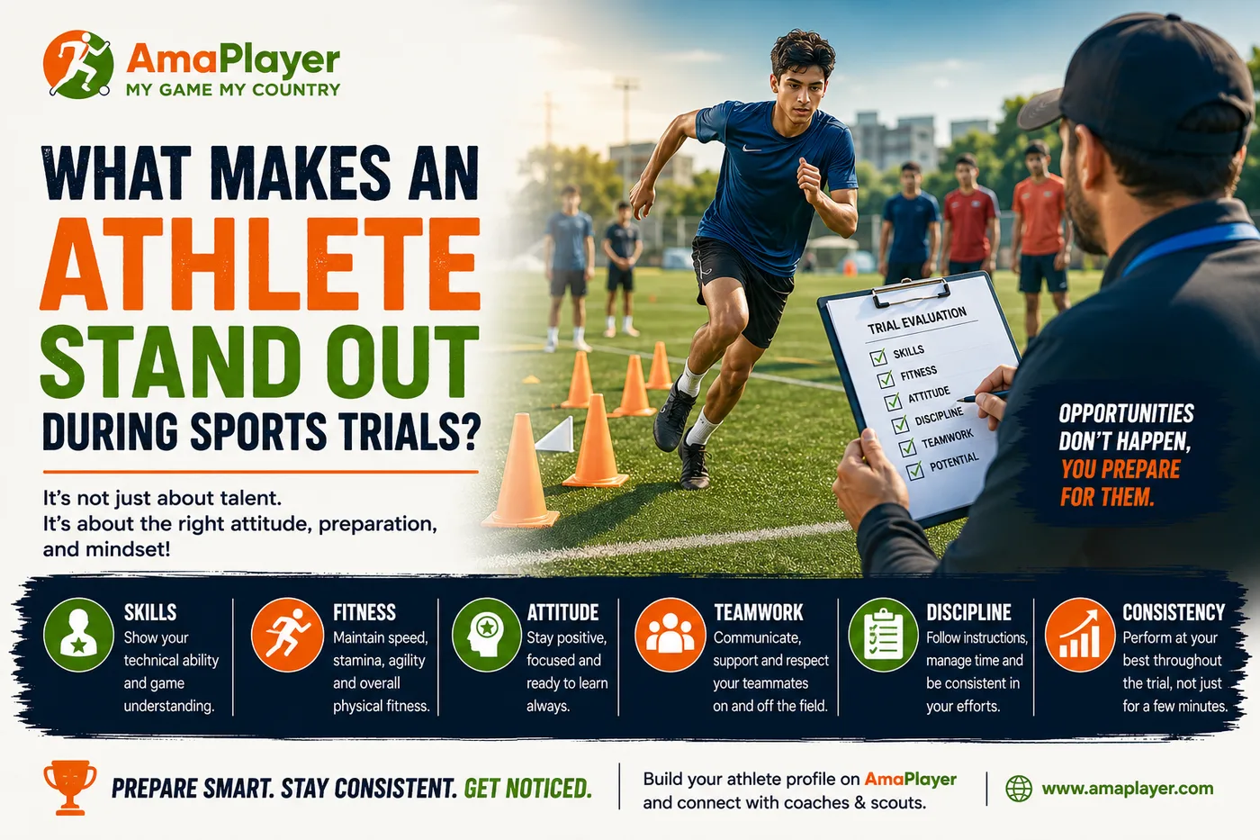 What Makes an Athlete Stand Out During Sports Trials?