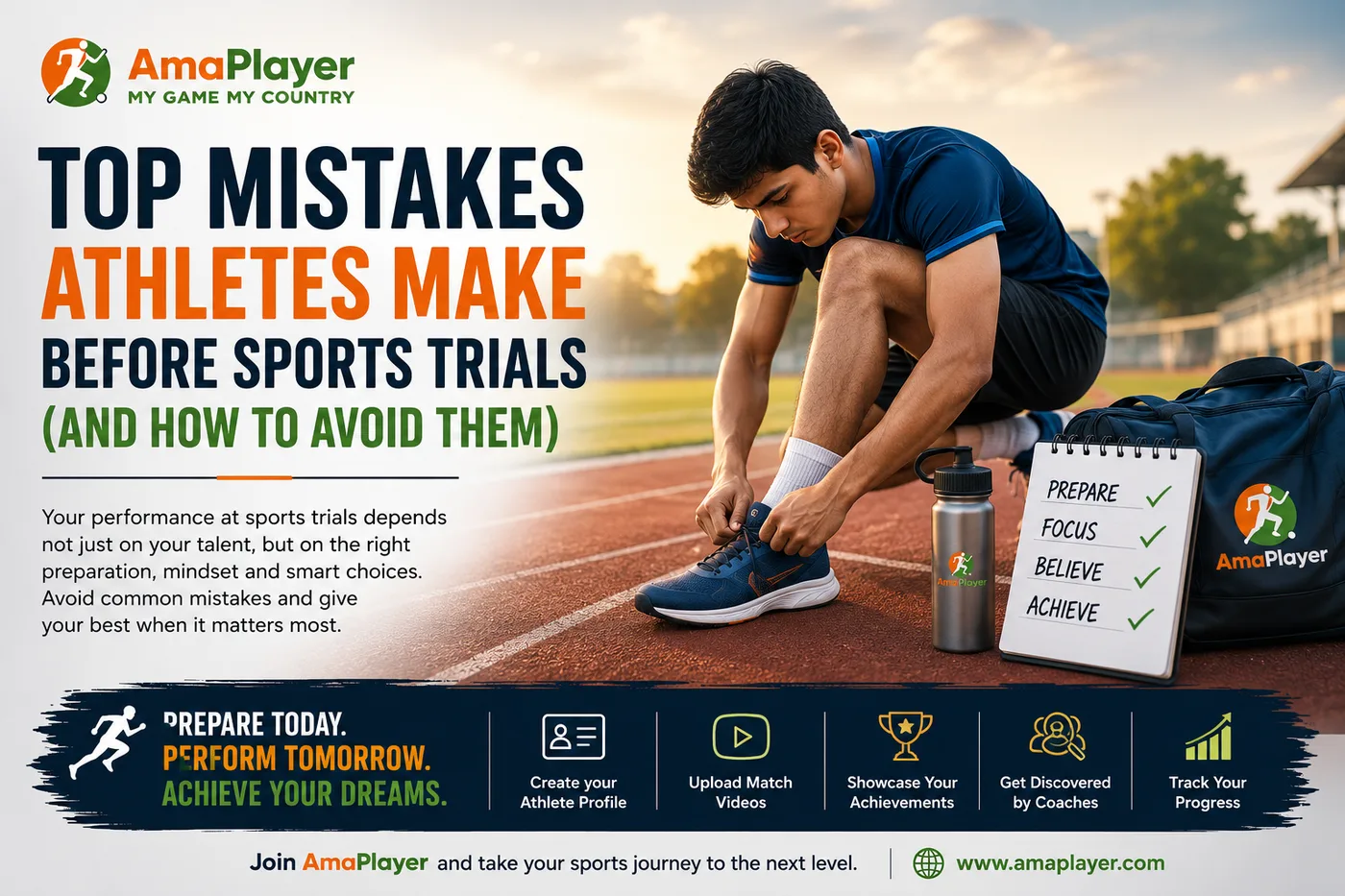Top Mistakes Athletes Make Before Sports Trials (And How to Avoid Them)