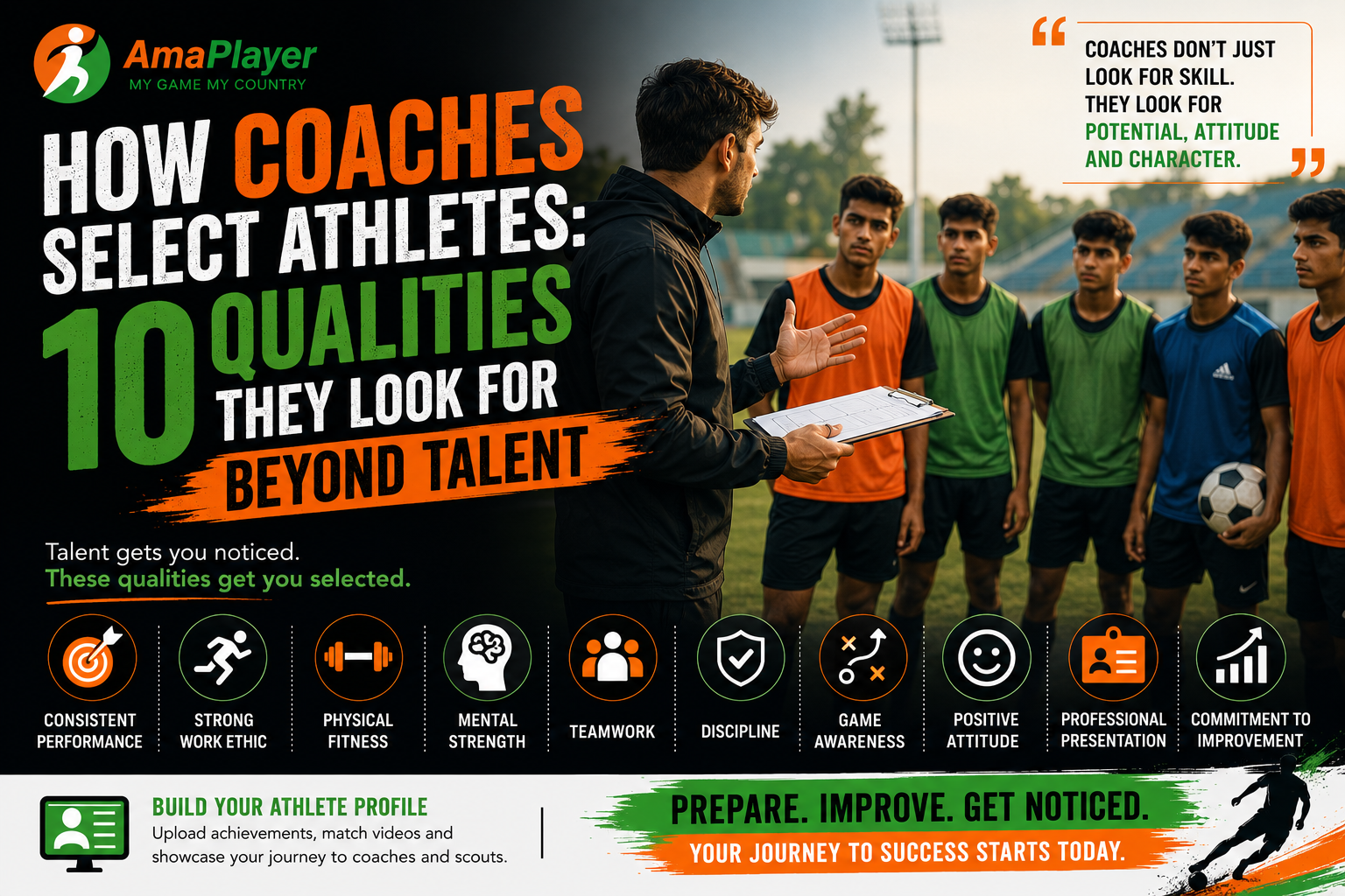 How Coaches Select Athletes: 10 Qualities They Look For Beyond Talent