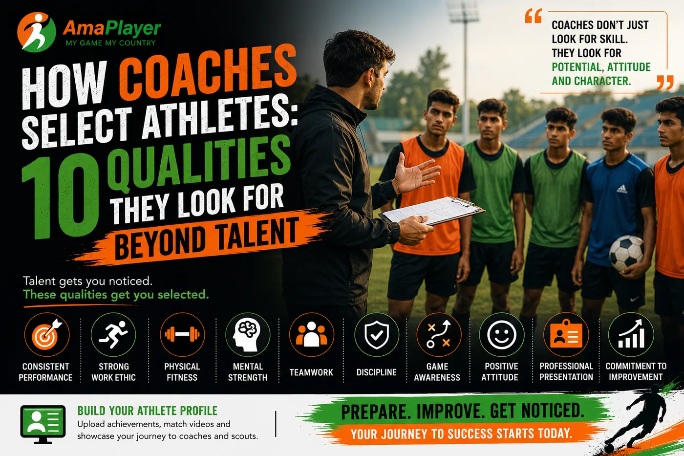 How Coaches Select Athletes: 10 Qualities They Look For Beyond Talent
