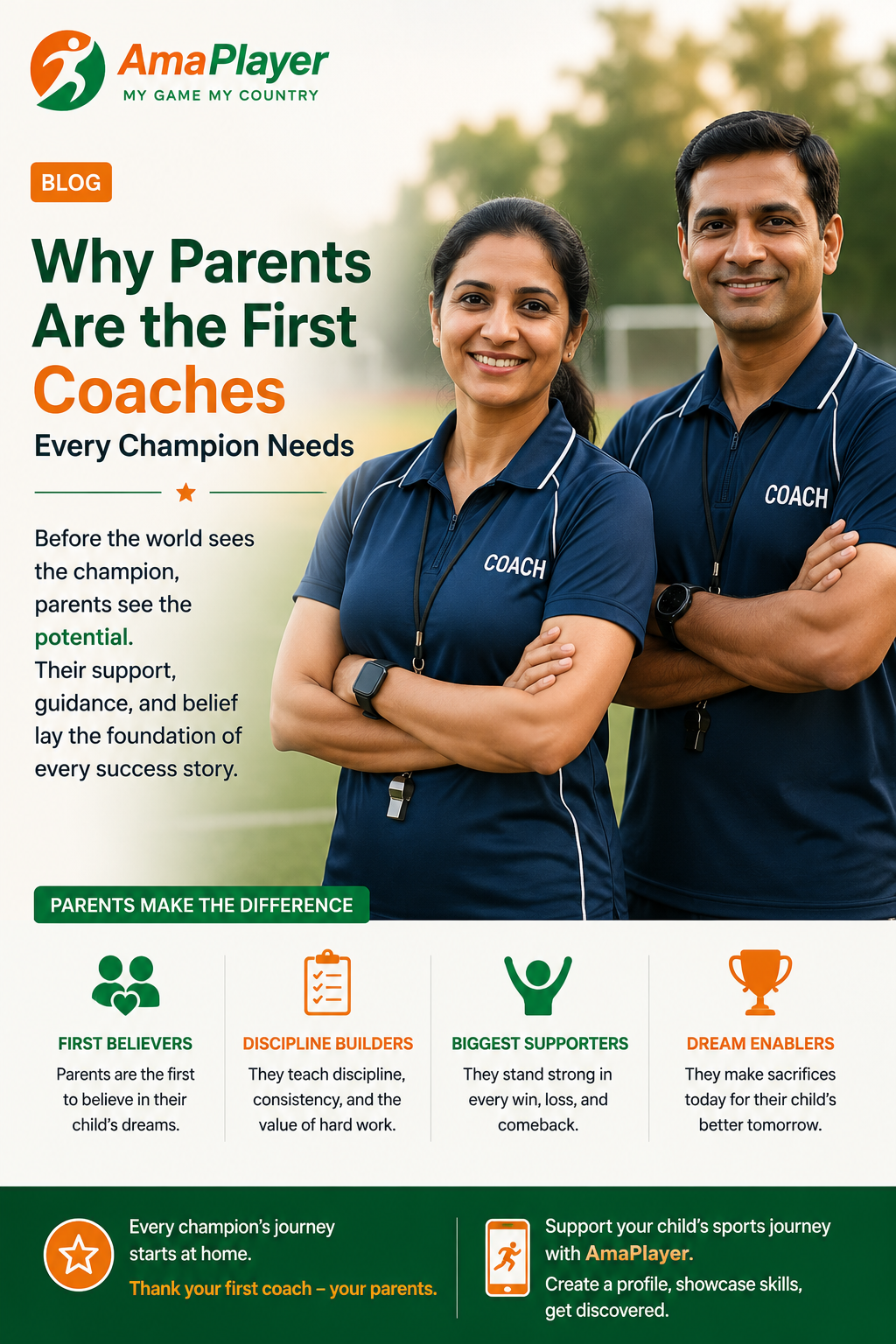 Why Parents Are the First Coaches Every Champion Needs