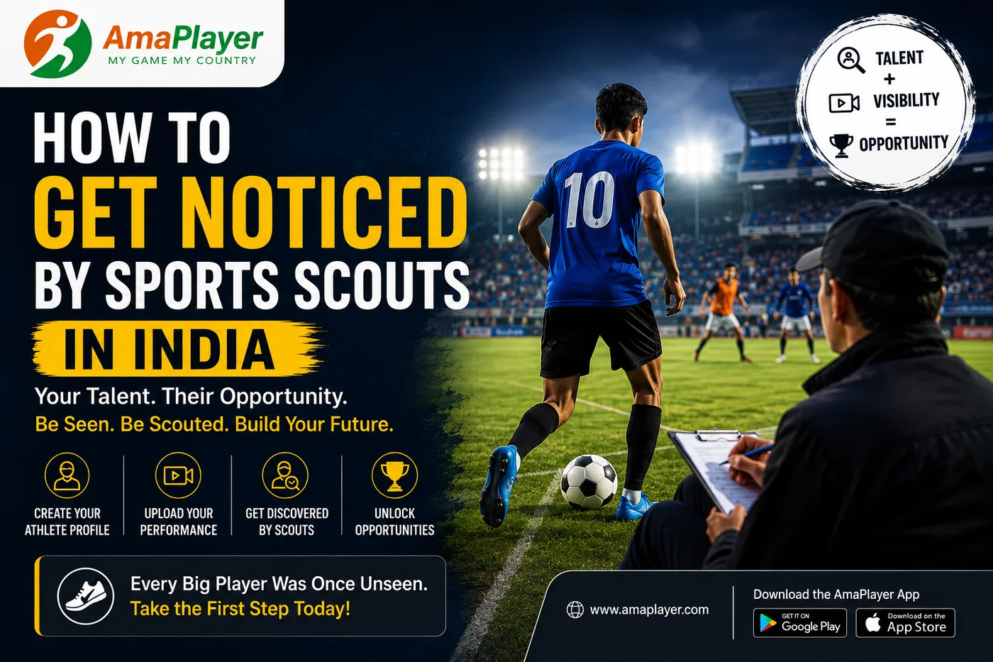 How to Get Noticed by Sports Scouts in India