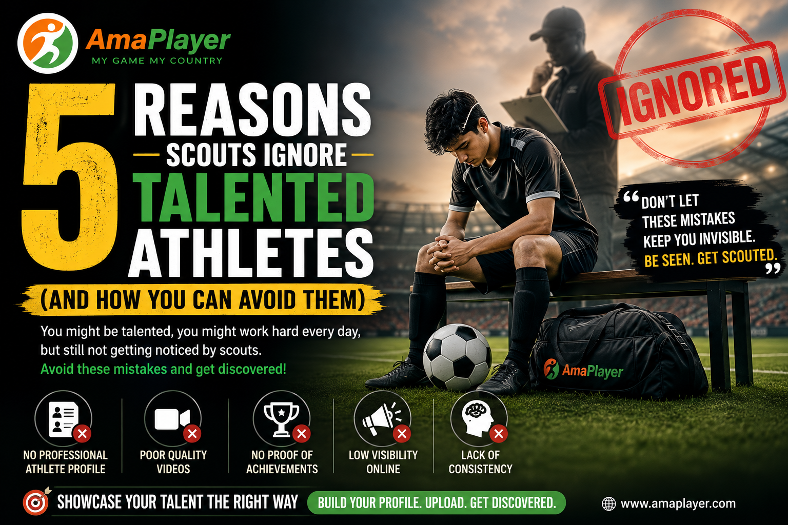 5 Reasons Scouts Ignore Talented Athletes (And How You Can Avoid Them)