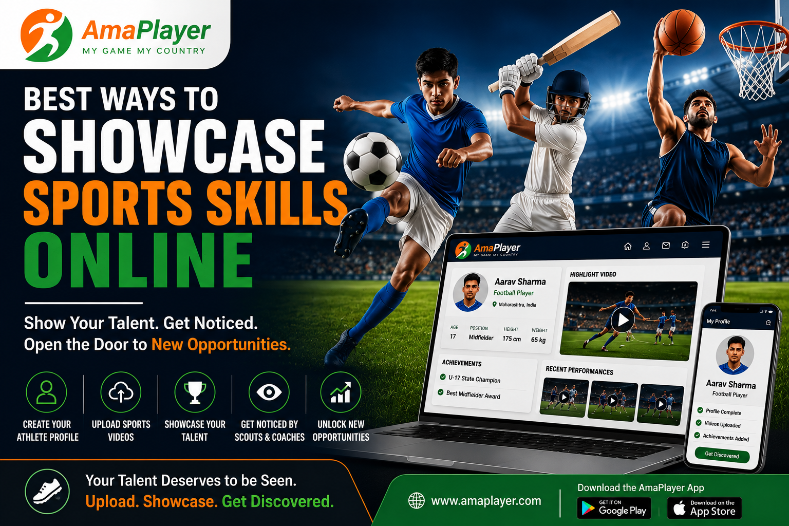 Best Ways to Showcase Sports Skills Online and Get Noticed by Scouts